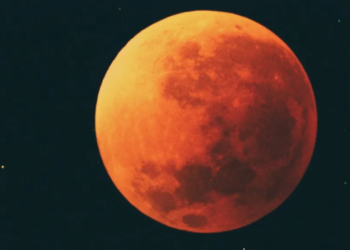 Proses gerhana bulan.(Image: BMKG)