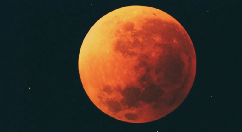 Proses gerhana bulan.(Image: BMKG)