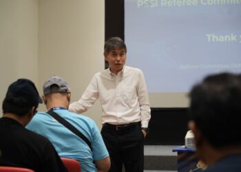 Ketua Komite Wasit dan Departemen Wasit PSSI, Yoshimi Ogawa.(Foto: Dok. PSSI)