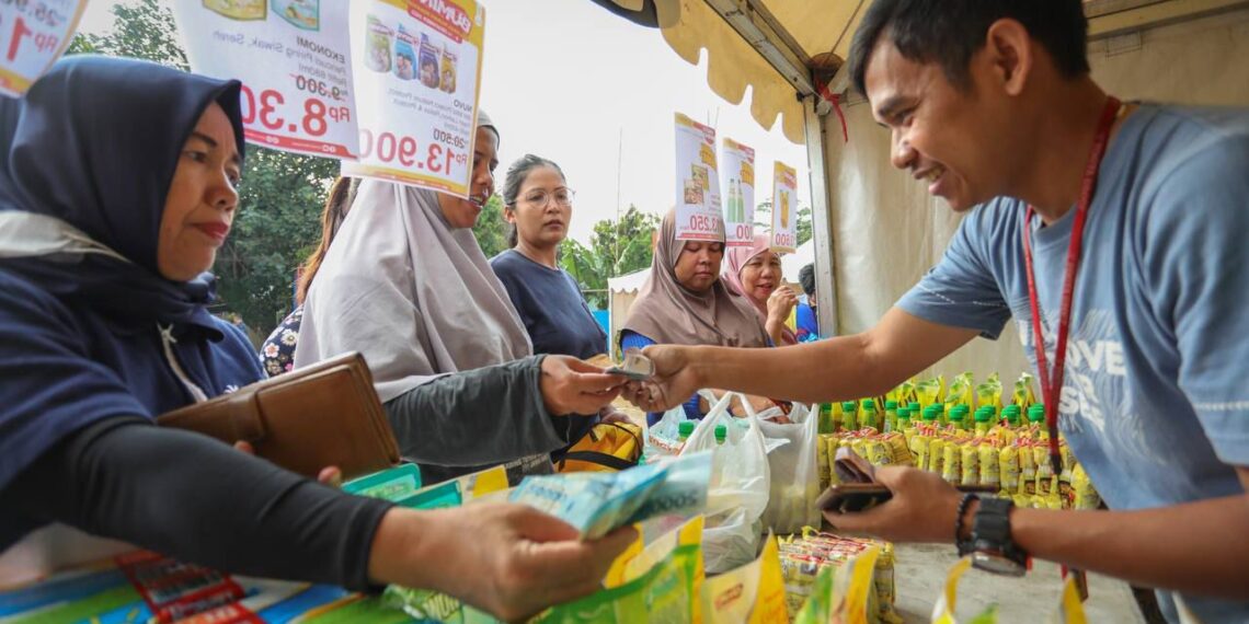 Pasar murah di Kota Bandung.(Foto: Humas Pemkot Bandung)