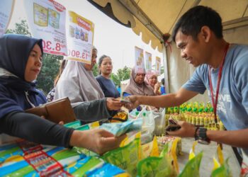 Pasar murah di Kota Bandung.(Foto: Humas Pemkot Bandung)