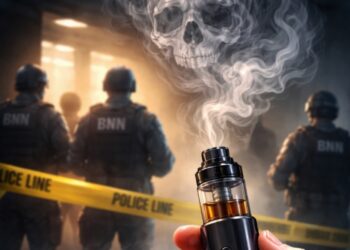 Ilustrasi vape, atau rokok elektrik.(Foto:Istimewa)