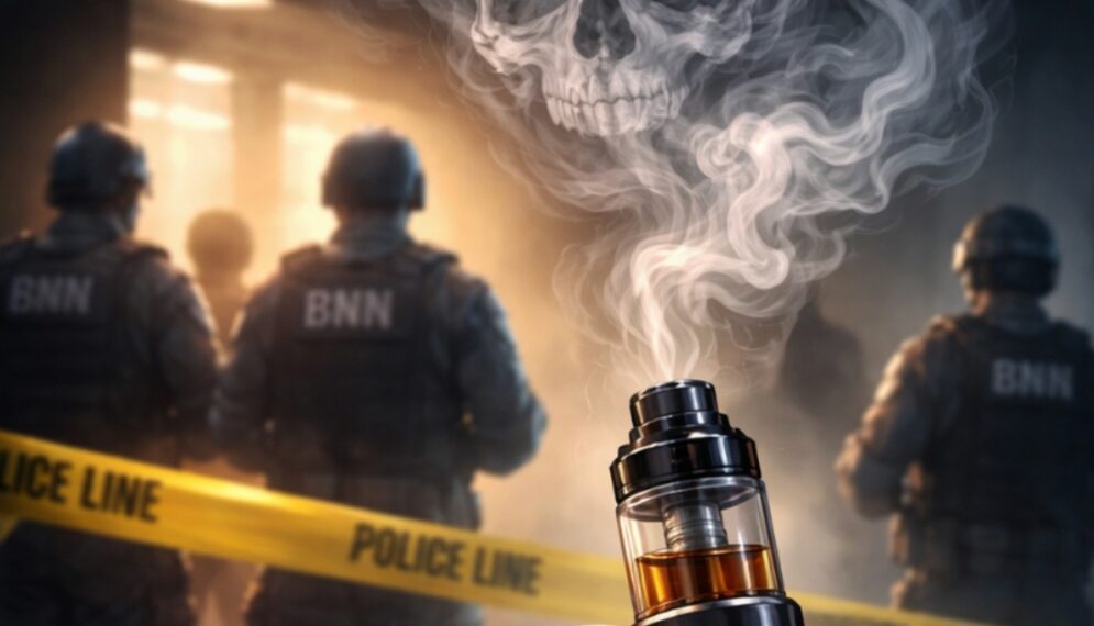 Ilustrasi vape, atau rokok elektrik.(Foto:Istimewa)