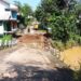 Jembatan menghubungkan warga dua desa di Kabupaten Sukabumi, terputus akibat banjir.(Foto:Istimewa).