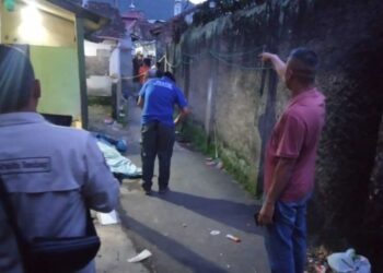 Tempat Kejadian Perkara (TKP) pelaku CS alias Gareng bunuh suami manta istri di Baleendah, Kabupaten Bandung.(Foto:Istimewa).