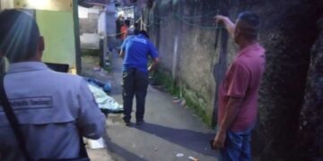 Tempat Kejadian Perkara (TKP) pelaku CS alias Gareng bunuh suami manta istri di Baleendah, Kabupaten Bandung.(Foto:Istimewa).