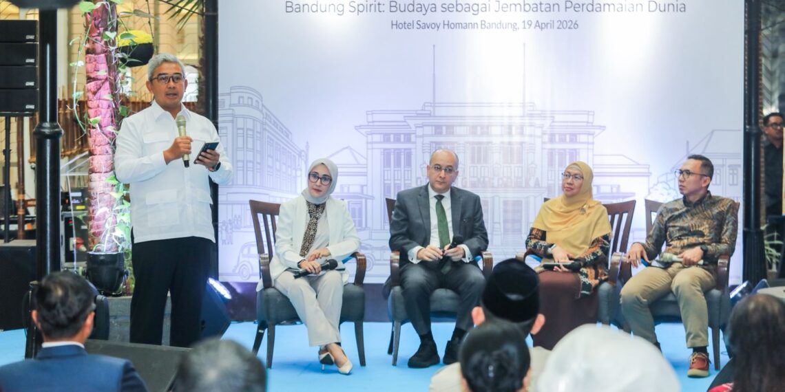 71 tahun peringatan Konferensi Asia Afrika di Hotel Savoy Homann Kota Bandung, Minggu (19/4/2026).(Foto: Humas Pemkot Bandung)