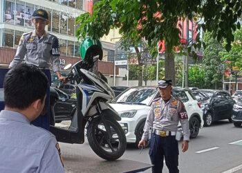 Penertiban parkir liar di Kota Bandung.(Foto: Humas Pemkot Bandung)