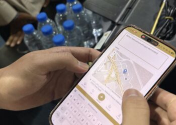 Aplikasi kawal haji.(Foto: Kemenhaj)