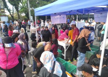 Bazar Sayur.(Foto: Humas Pemkab Kuningan)