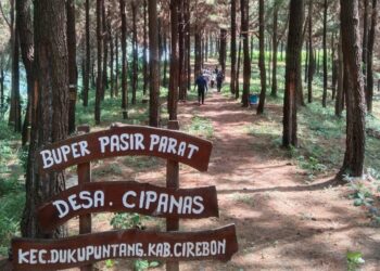 Bumi Perkemahan Pasir Parat.(Foto: Humas Pemkab Cirebon)