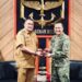 Bupati Bogor, Rudy Susmanto melaksanakan silaturahmi dengan Danjen Kopassus Letjen TNI Djon Afriandi di Mako Kopassus Cijantung, Senin (20/4/2026).(Foto: Humas Pemkab Bogor)