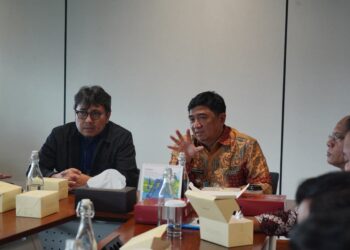 Bupati Garut, Abdusy Syakur Amin, melakukan kunjungan kerja sekaligus konsultasi ke kantor PT. Penjaminan Infrastruktur Indonesia (Persero), Jakarta, Rabu (1/4/2026).(Foto: Dzikri Muhamad Ridwan/Diskominfo Kab. Garut)