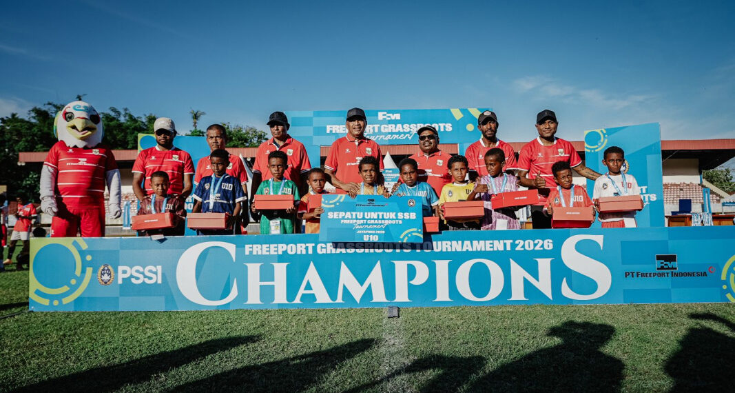 Freeport Grassroots Tournament 2026.(Foto: Dok. PSSI)