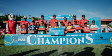 Freeport Grassroots Tournament 2026.(Foto: Dok. PSSI)