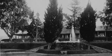 Foto lawas properti hotel di Sukabumi.(Image: Wikipedia)