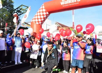Fun Walk Hari Jadi Sumedang.(Foto: Humas Pemkab Sumedang)
