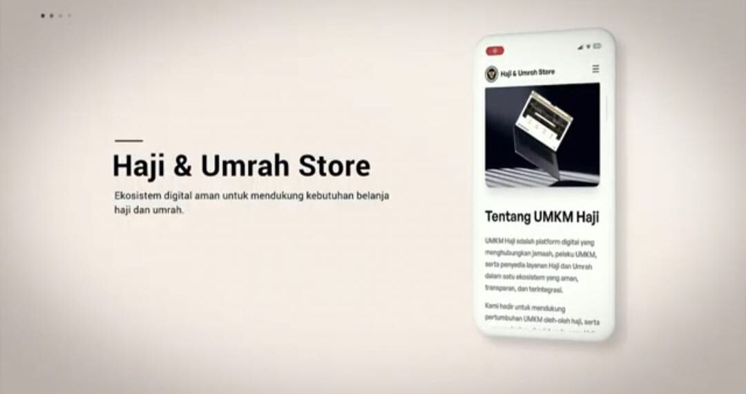 Aplikasi Haji & Umrah Store.(Image: Kemenhaj)