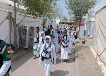 Jemaah haji Indonesia.(Foto: Kemenhaj)