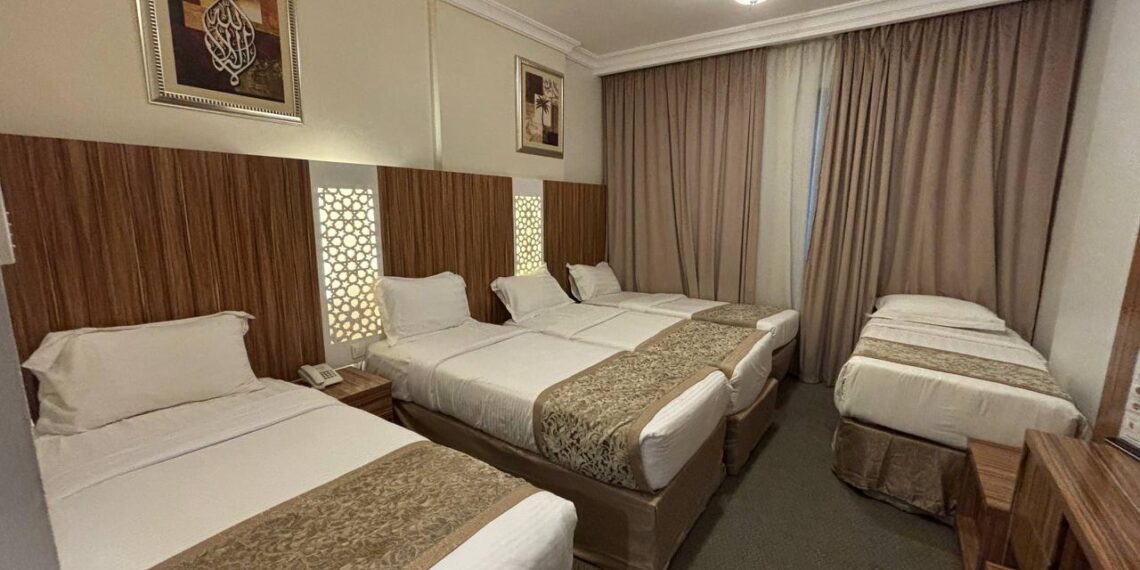 Kamar hotel di Madinah.(Foto: Dok. Kemenhaj)