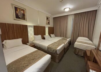Kamar hotel di Madinah.(Foto: Dok. Kemenhaj)