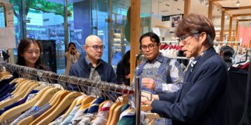 Produk Indonesia di Pop Up Store Kobe-Jepang 2026.(Foto: Dok. Humas Kemenpar)