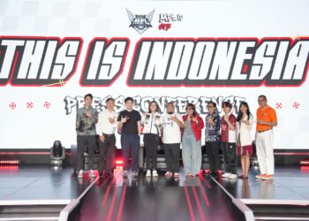 Wakil Menteri Ekonomi Kreatif, Irene Umar, meresmikan Mobile Legends: Bang Bang Professional League (MPL) Indonesia Season 17, Jakarta, Jumat, (24/4/2026).(Foto: Dok. Ekraf)