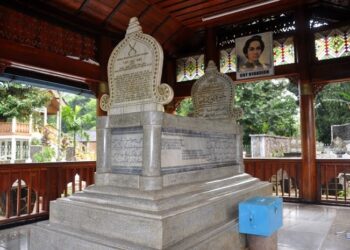 Makam Cut Nyak Dien di Gunung Puyuh Sumedang.(Foto: Humas Pemkab Sumedang)