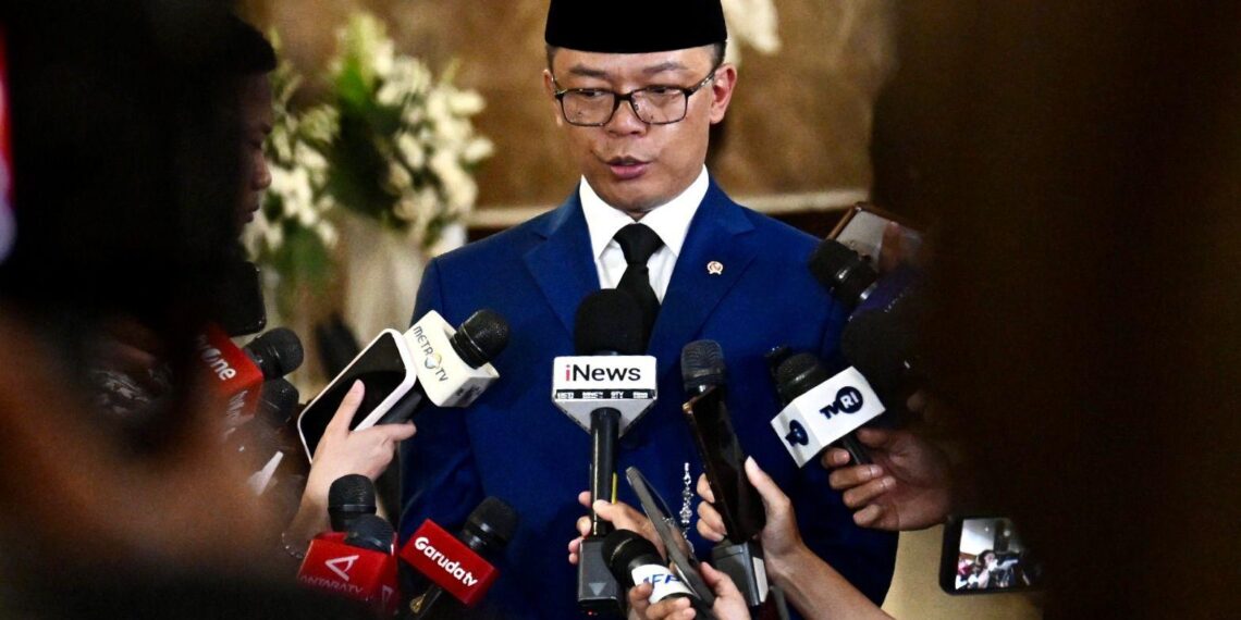 Menteri Luar Negeri Sugiono.(Foto: Setneg)