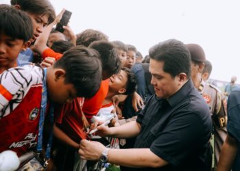 Menpora di event Youth Football Tournament Bali 7s 2026.(Foto: Kemenpora)