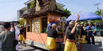 Pawai Lebaran di Bojonggede Bogor.(Foto: Humas Pemkab Bogor)