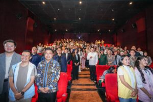 Special screening Pelangi di Mars di XXI Plaza Senayan, Jakarta pada Kamis (2/4/2026).(Foto: Ekraf)