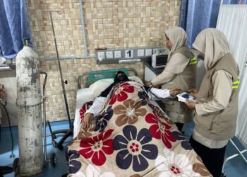 Layanan kesehatan jemaah haji.(Foto: Dok. Kemenhaj)