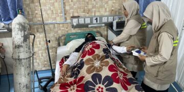 Layanan kesehatan jemaah haji.(Foto: Dok. Kemenhaj)