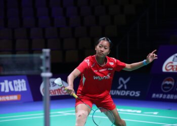 Pemain tunggal putri Indonesia, Putri Kusuma Wardani.(Foto: Dok. PSSI)