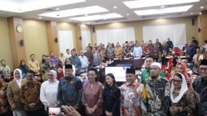 Konsultasi Publik dalam rangka Uji Publik Draft Hasil Pemantauan dan Evaluasi Rancangan Peraturan Daerah dan Peraturan Daerah terkait Pemberdayaan Koperasi di Daerah Istimewa Yogyakarta (DIY), Kamis (9/4) yang diselenggarakan Badan Urusan Legislasi Daerah (BULD) Dewan Perwakilan Daerah (DPD) Republik Indonesia (RI). (Foto: Istimewa)