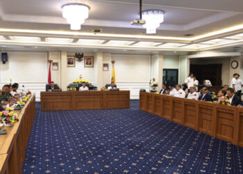 Rapat persiapan PON 2032.(Foto: Humas KONI Pusat)