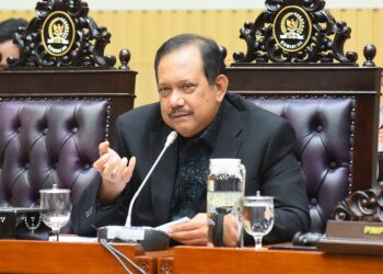 Komisi III DPR RI, Rikdwanto, dalam Rapat Dengar Pendapat Umum (RDPU) Komisi III DPR RI bersama para ahli di Gedung Nusantara II, Kompleks Parlemen, Senayan, Jakarta, Senin (20/4/2026). Foto: Devi/Karisma