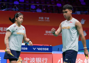 Jafar Hidayatullah/Felisha Alberta Nathaniel Pasaribu.(Foto: Dok. PBSI)