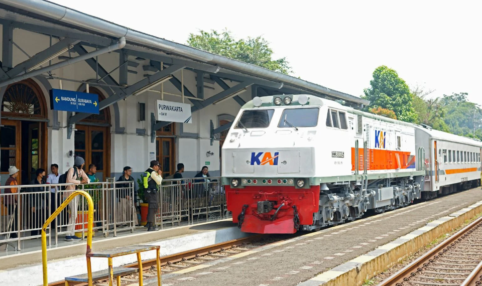 Stasiun Kereta Api Purwakarta.(Foto: Humas KAI)