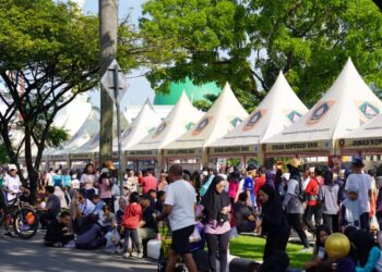 Stan UMKM di CFD Kabupaten Bogor.(Foto: Diskominfo Kab Bogor)