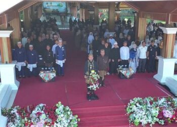 Upacara Hari Jadi Kabupaten Sumedang Ke-488.(Foto: Humas Pemkab Sumedang)