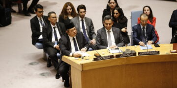 Sidang darurat Dewan Keamanan PBB.(Foto: Kemlu)