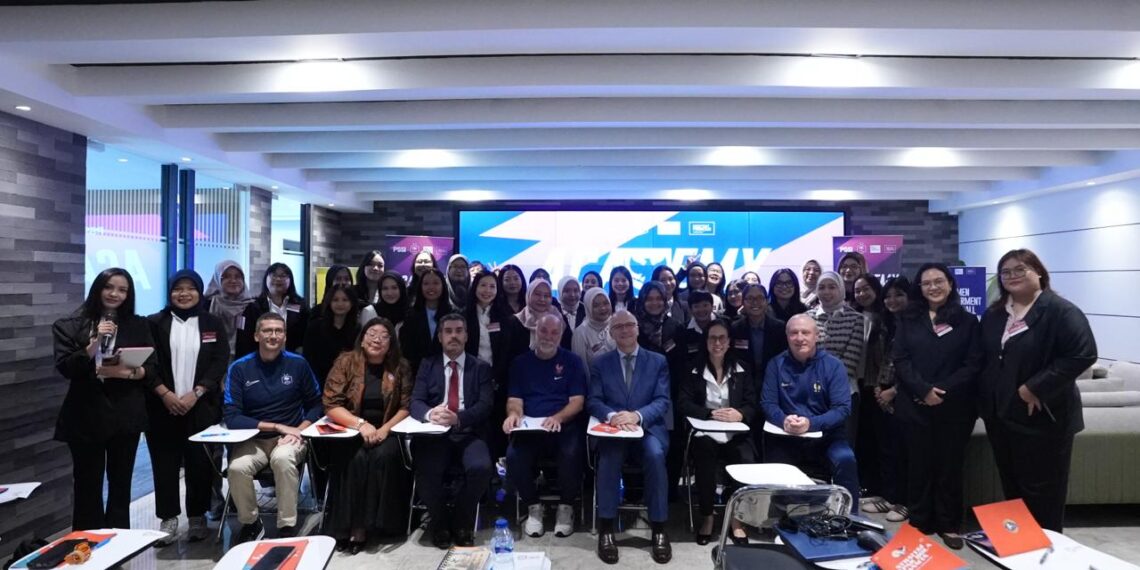 Garuda Academy Executive Programme: Women’s Football & Sports Management Workshop pada Selasa 14 April 2026 di FIFA Indonesia Office, Jakarta.(Foto: Dok. PSSI)