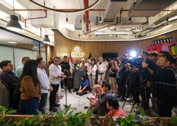 Amsal Sitepu di Kementerian Ekonomi Kreatif.(Foto: Humas Kementerian Ekraf)