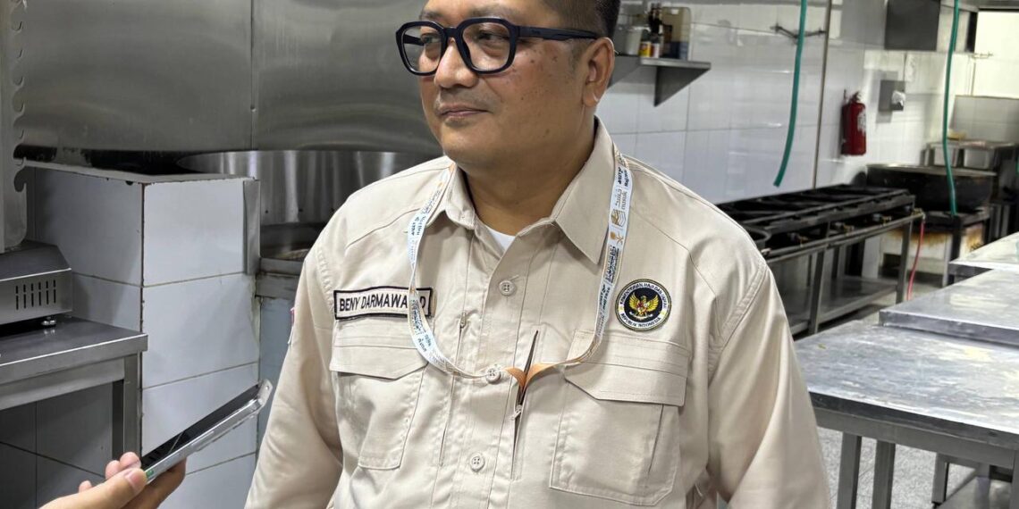 Kasi Konsumsi Daker Madinah, Beny Darmawan.(Foto: Dok. Kemenhaj)