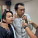 Ririn Rifanto, terdakwa kasus pembunuhan satu keluarga sesuai menjalani sidang di Pengadilan Negeri Indramayu.(Foto:Istimewa).
