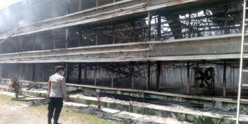 Lokasi peternakan ayam di wilayah Kecamatan Ciseeng, Kabupaten Bogor, yang diamuk 'Si Jago Merah'.(Foto:Istimewa).