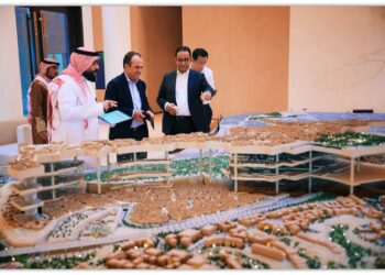 Anies Baswedan sebagai anggota Dewan Penasihat dari Komisi Kerajaan untuk Kota Riyadh (RCRC - Royal Commission for Riyadh City).(Foto: X Anies Baswedan)