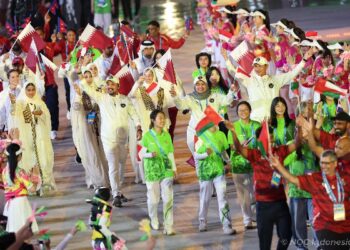 Keikutsertaan Indonesia dalam Asian Beach Games Sanya 2026 menjadi modal penting dalam menatap ajang yang lebih besar yaitu Asian Games 2026 di Nagoya, Jepang. (foto:NOC Indonesia/Naif Muhammad Al`as)